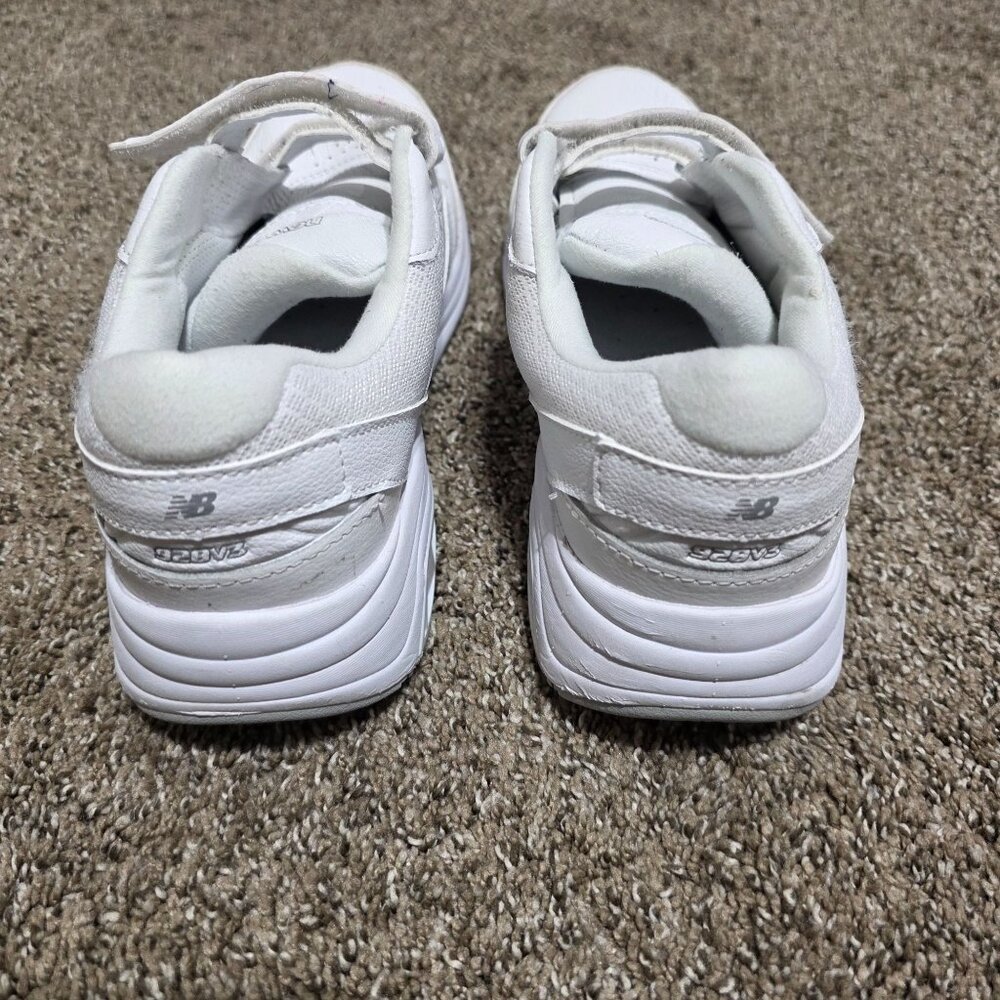 New Balance 928v3 Women’s Walking Shoes White Leather Hook & Loop Straps 9.5 2A image 6